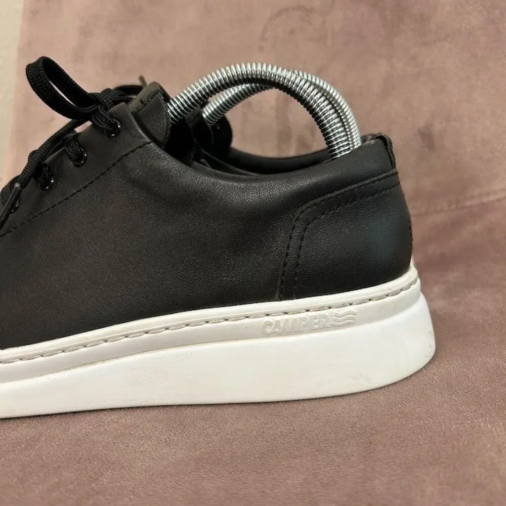 Camper Runner Up Sneakers Womens SZ EU 40 US 9-9.5 Black Leather Lightweight
